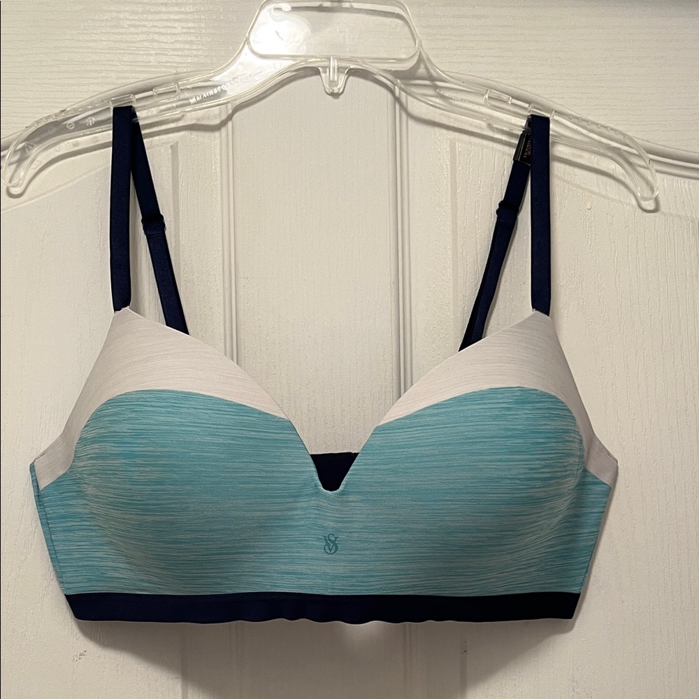 Victoria's Secret Teal and White Bra